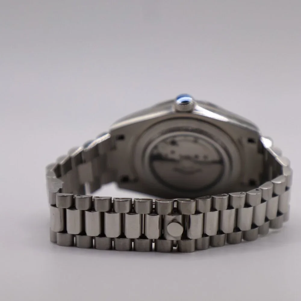 40mm Day-Date Seiko Mod – Green Dial | Stainless Steel | Automatic | Exhibition - Picture 6 of 7